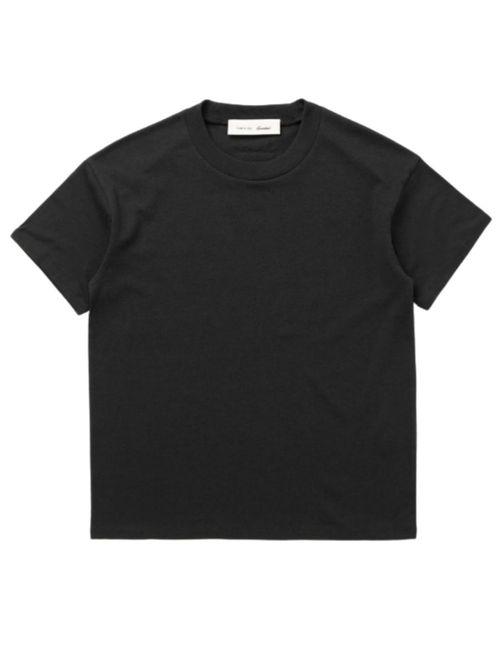 Tricou negru bumbac