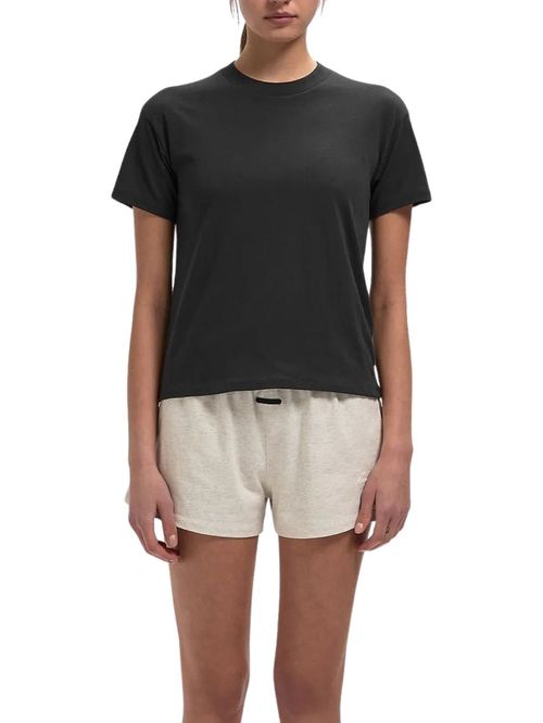 Tricou negru bumbac