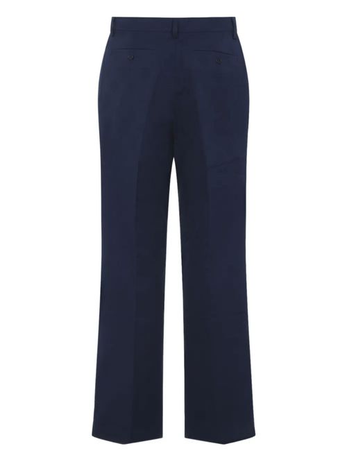 Pantaloni bleumarin cu logo