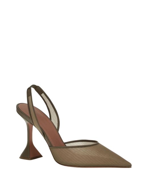 Pantofi cu toc Holli pânză 95mm