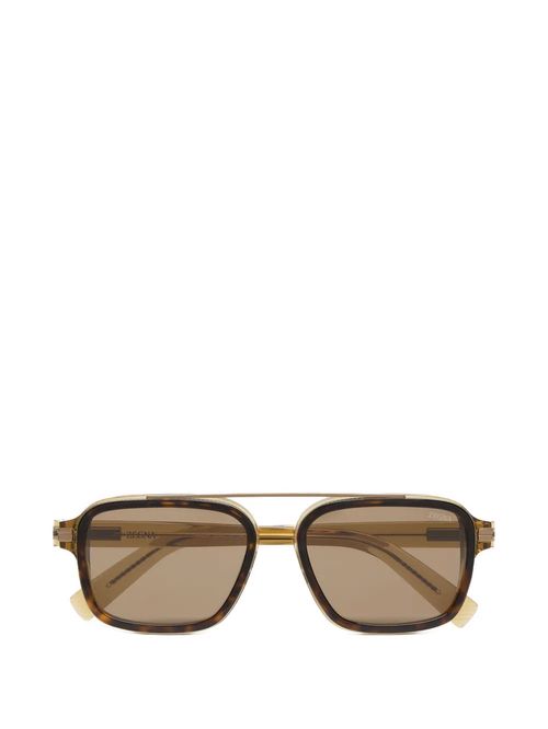 Ochelari de soare maro Havana