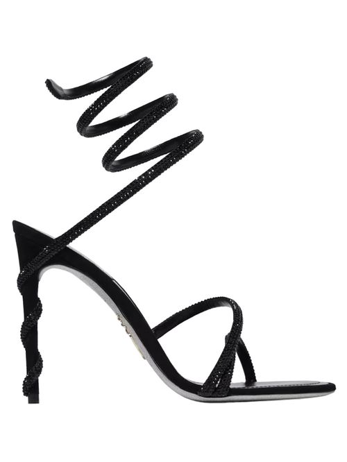 Sandale Margot negre 110mm