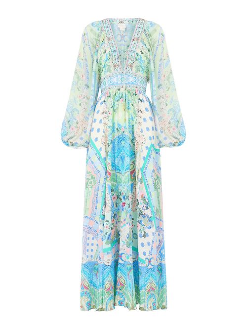 Rochie maxi Midsummer Mosaics
