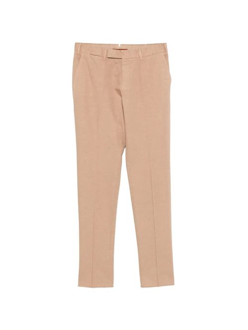 Pantaloni bej din bumbac