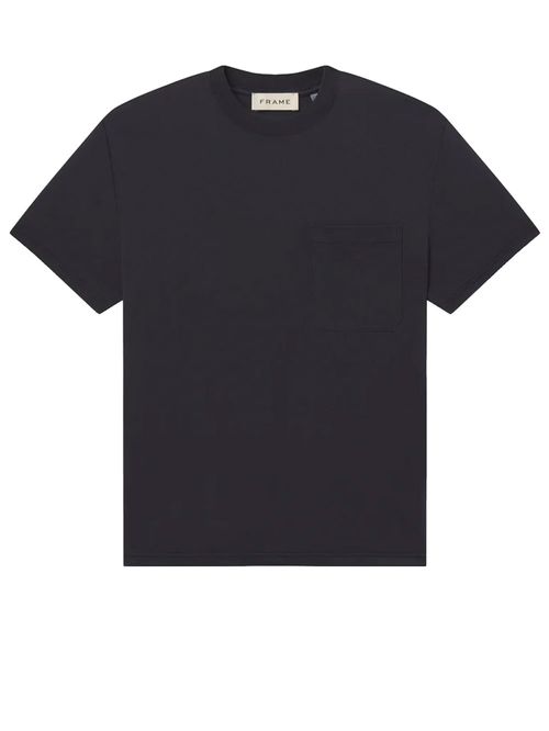 Tricou negru din bumbac