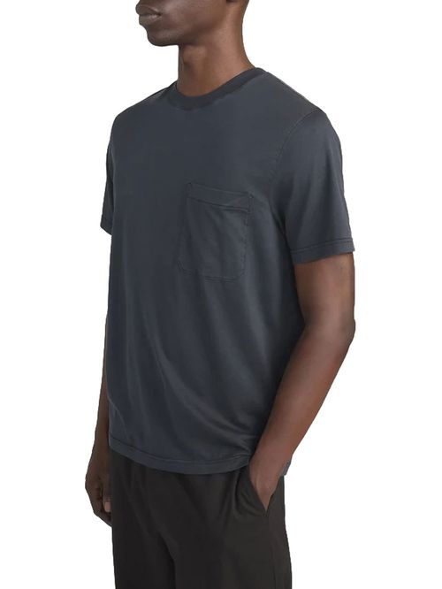 Tricou negru din bumbac