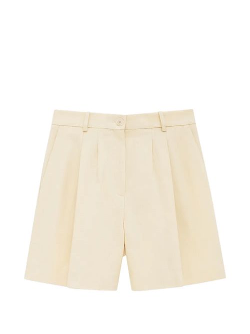 Pantaloni scurți galbeni