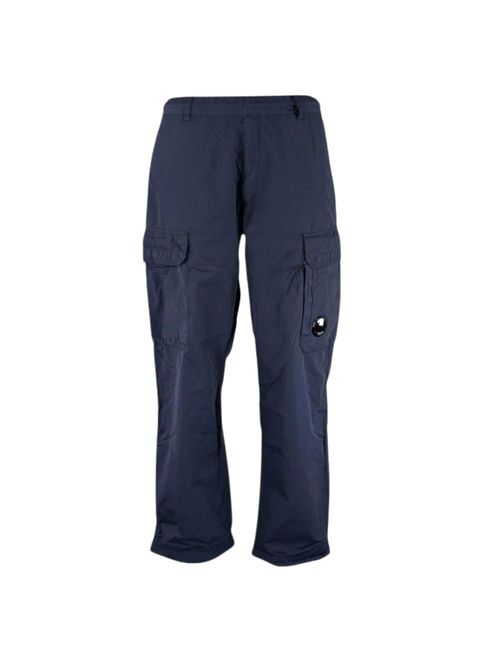 Pantaloni cargo albaștri