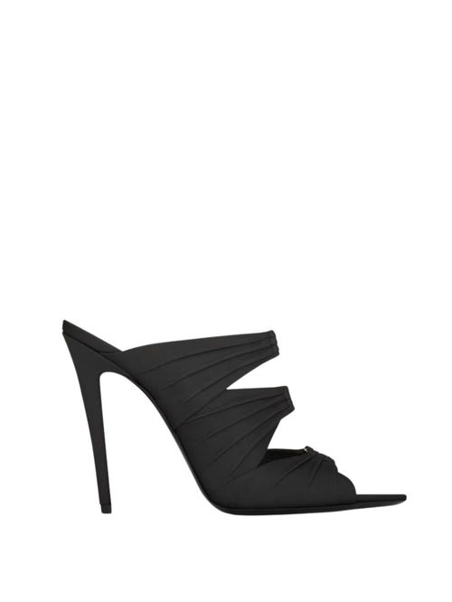 Saboți Emilie satin 110mm