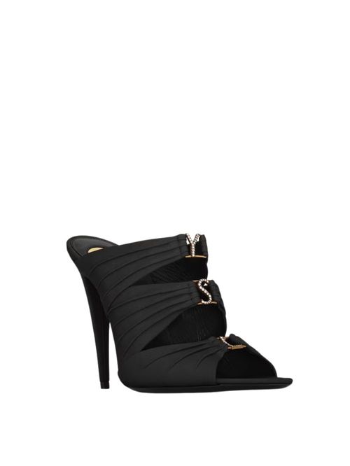 Saboți Emilie satin 110mm
