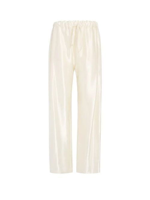 Pantaloni Rohen albi
