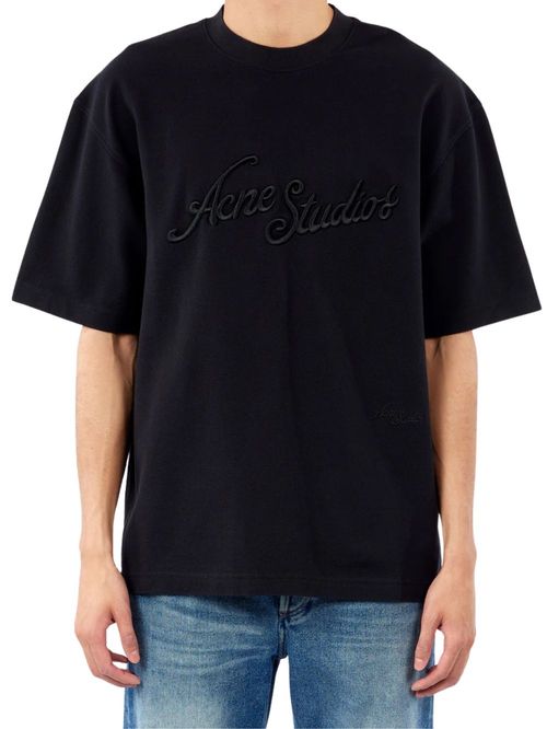 Tricou negru cu logo