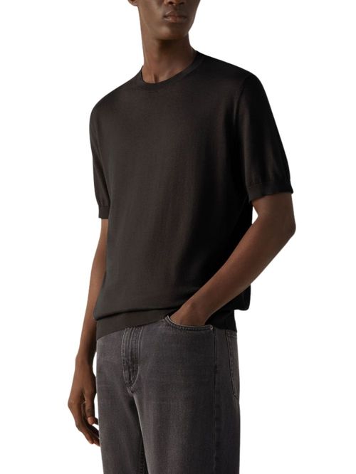 Tricou Oasi maro