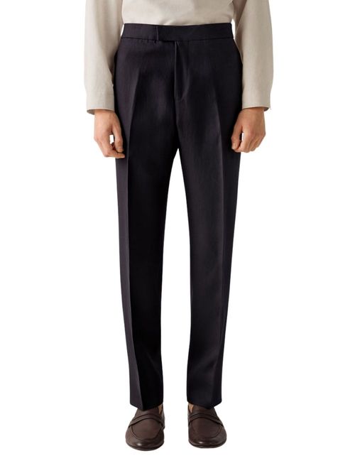 Pantaloni Oasi bleumarin