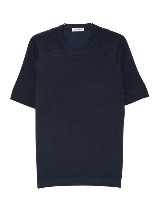 Tricou din bumbac bleumarin