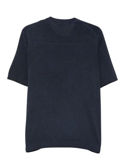 Tricou din bumbac bleumarin