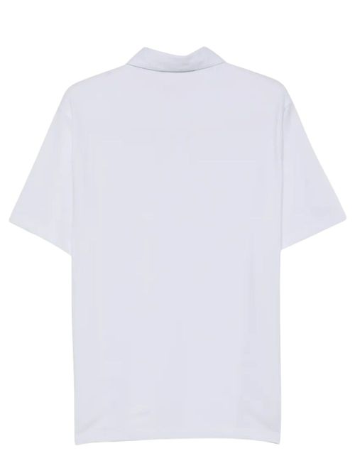 Tricou polo alb din bumbac