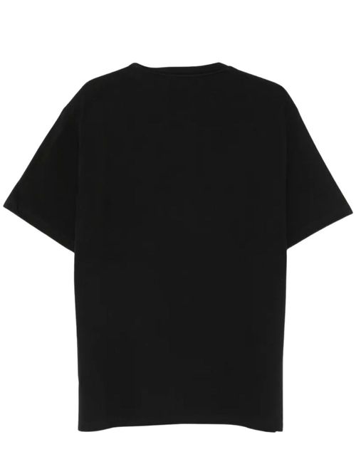 Tricou negru din bumbac