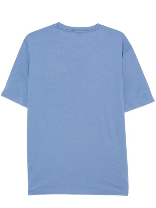 Tricou bleu cu bumbac