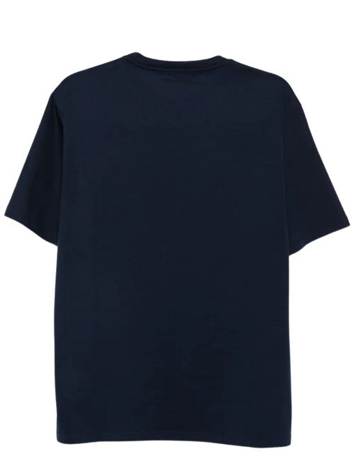 Tricou albastru din bumbac