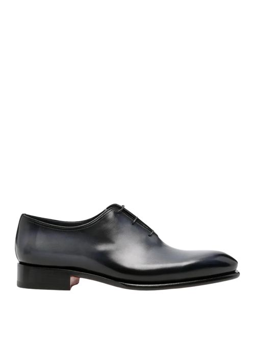 Pantofi Oxford piele bleumarin