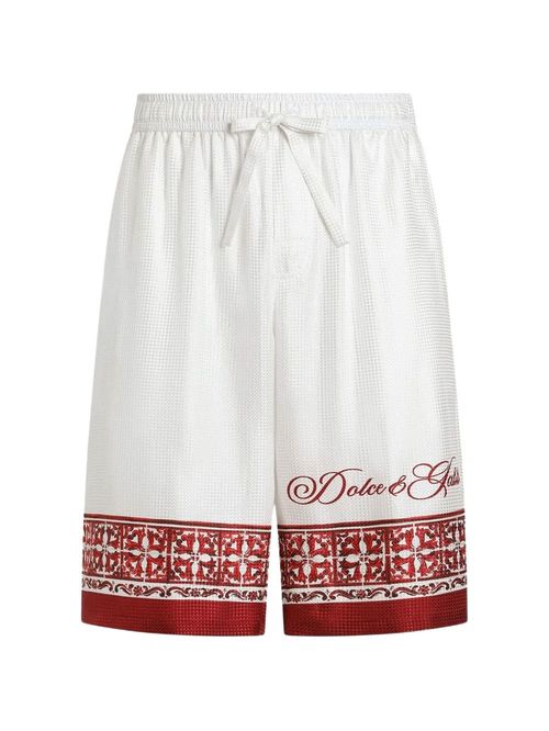 Pantaloni scurți albi