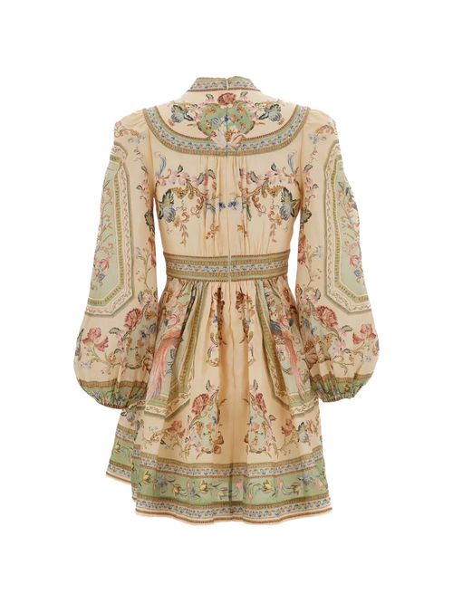 Rochie scurtă in cu imprimeu