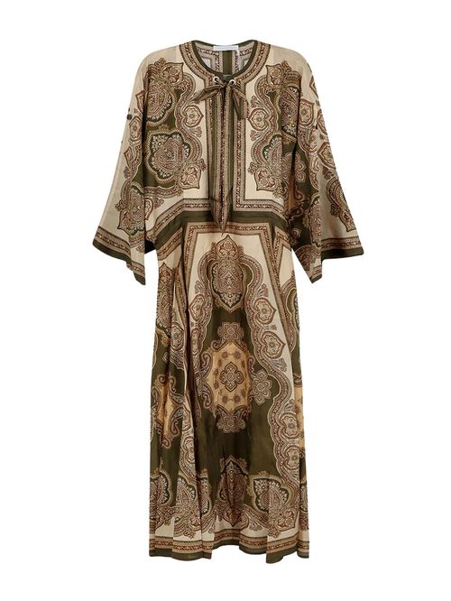 Rochie midi cu imprimeu