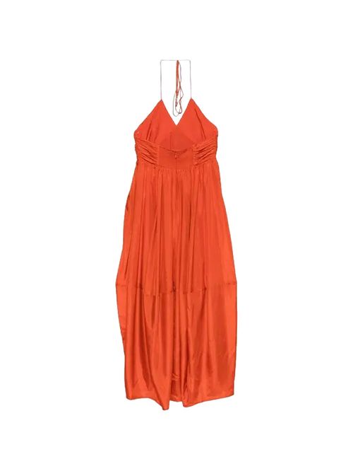 Rochie Mahon portocalie maxi