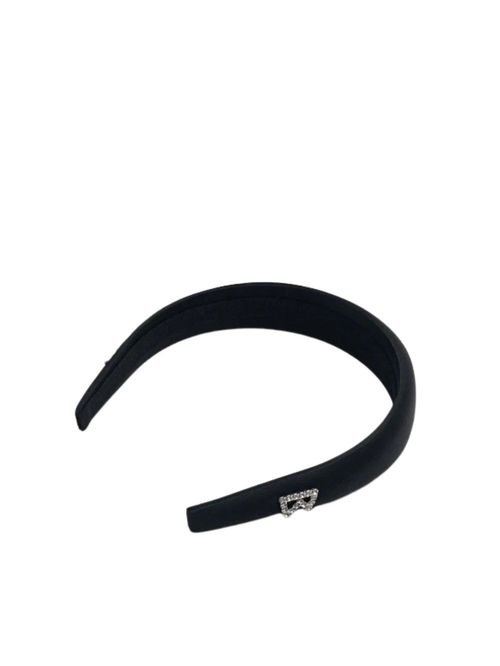 Bentiță neagră cu logo