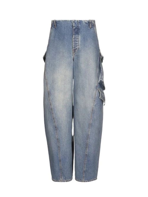 Pantaloni cargo din denim