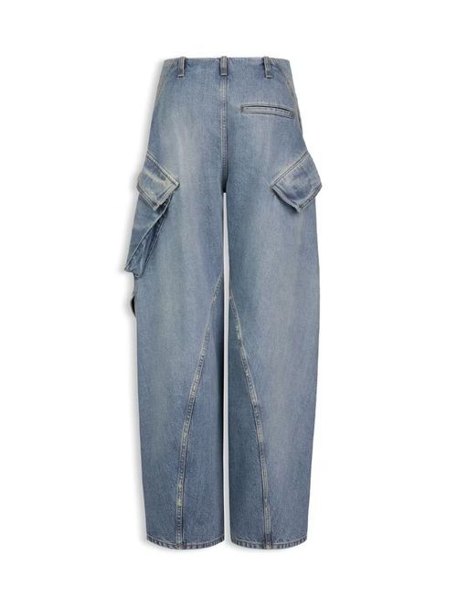 Pantaloni cargo din denim