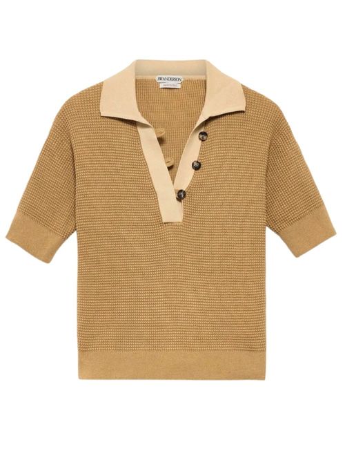 Tricou polo bej
