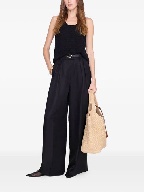Pantaloni Lou negri