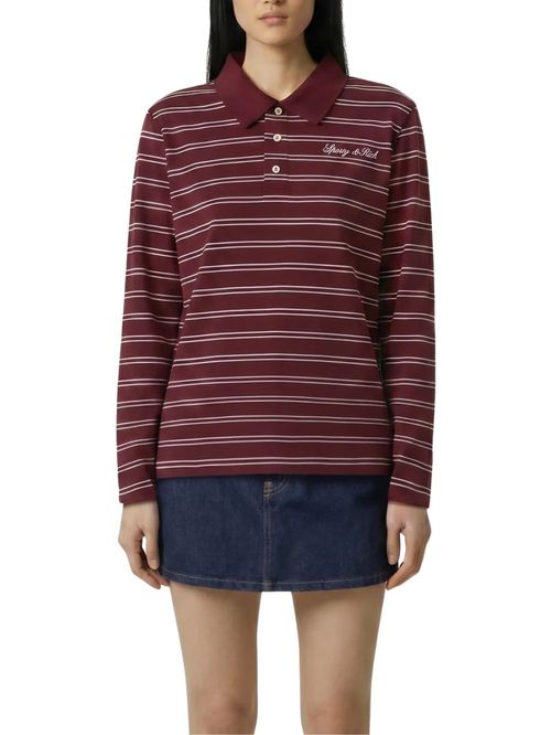 Bluză polo Signature roșie