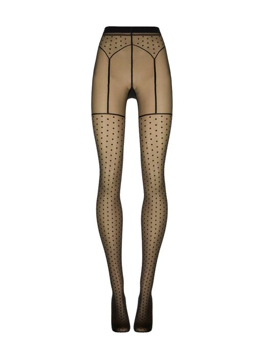 Dres Dotted negru