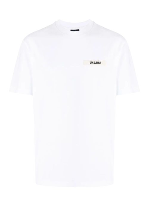 Tricou alb cu logo