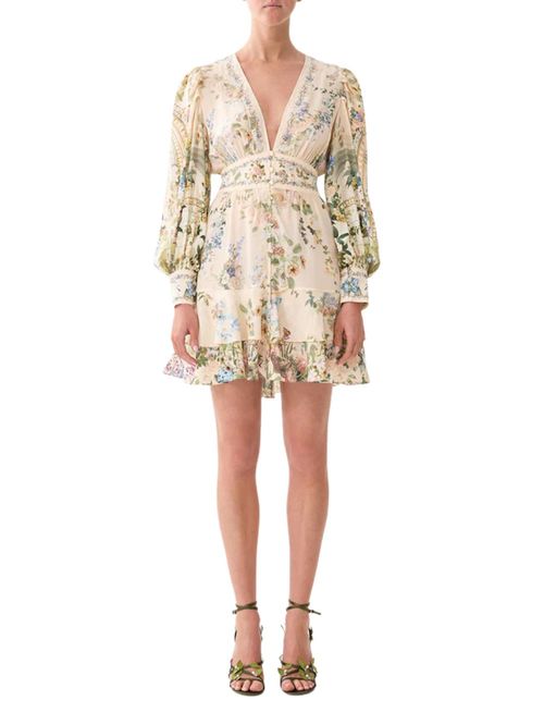 Rochie scurtă Midsummer din mătase
