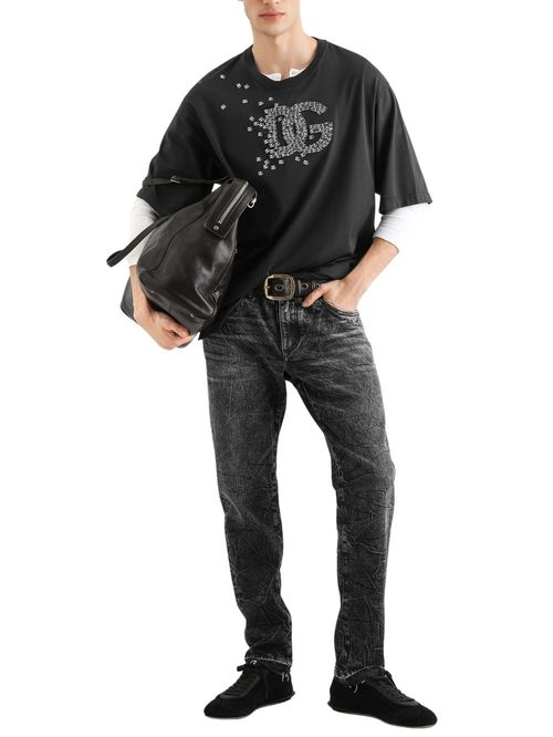 Tricou din bumbac cu imprimeu logo
