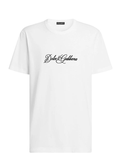 Tricou alb cu logo