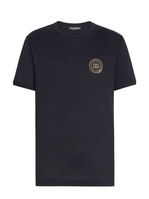 Tricou bleumarin cu logo