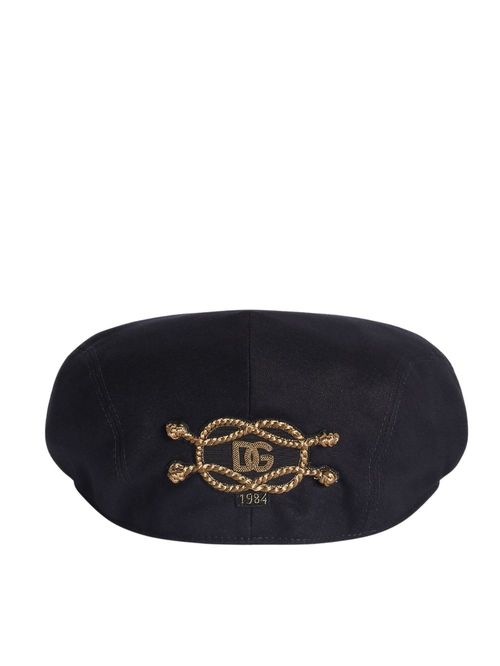 Bască bleumarin cu logo brodat