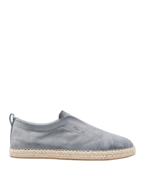 Espadrile gri piele întoarsă
