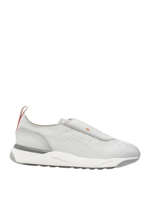 Pantofi sport gri din piele