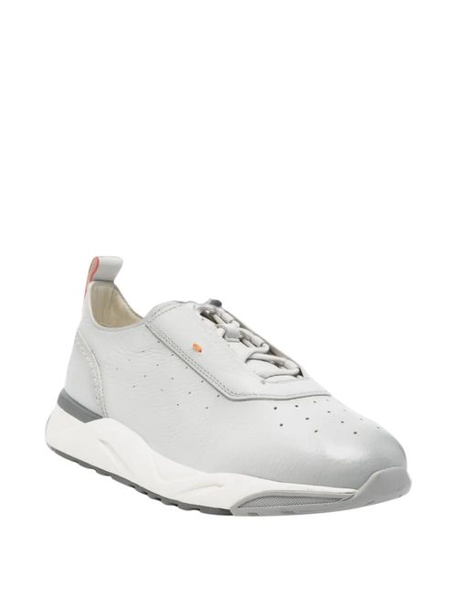 Pantofi sport gri din piele