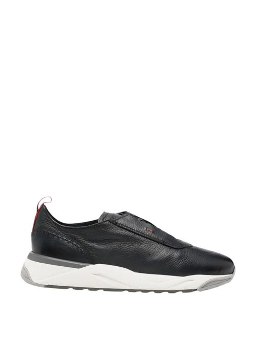 Pantofi sport negri piele