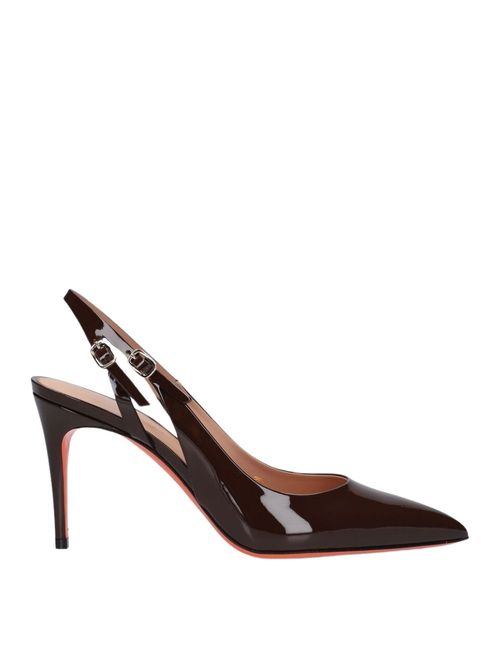 Pantofi cu toc Audrey maro 80mm