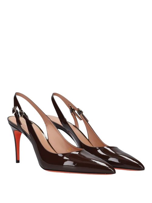 Pantofi cu toc Audrey maro 80mm