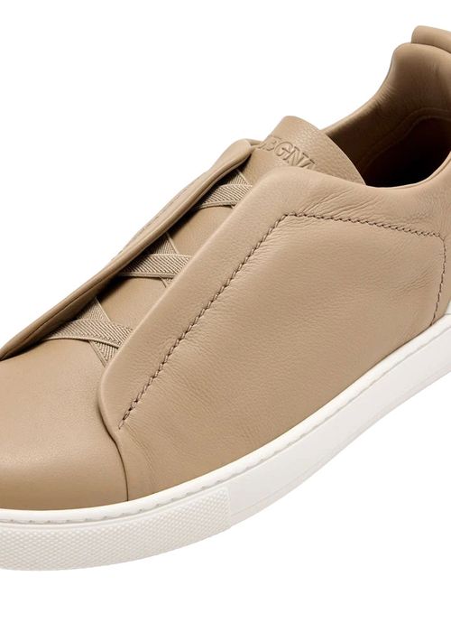 Pantofi Triple Stitch Secondskin bej