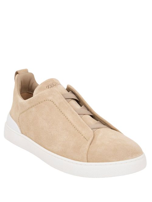 Pantofi Triple Stitch bej